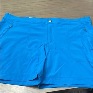 NWT! Reel Legends Blue Athletic Shorts Vibrant Design